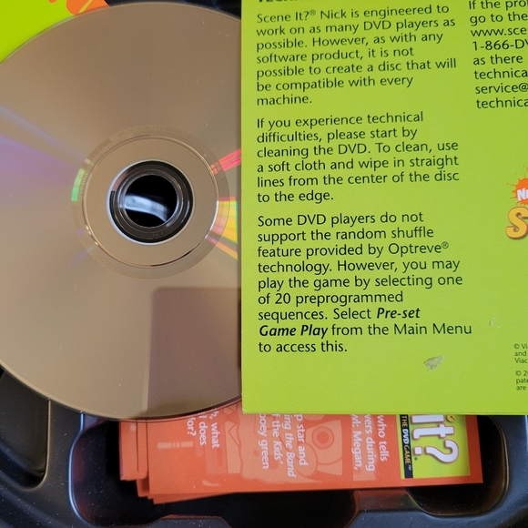 Nick Scene It Interactive DVD Game by Screenlife Complete Tin Box Edition - Picture 5 of 9